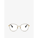 Dolce & Gabbana DG1355 round metal optical glasses, UK version