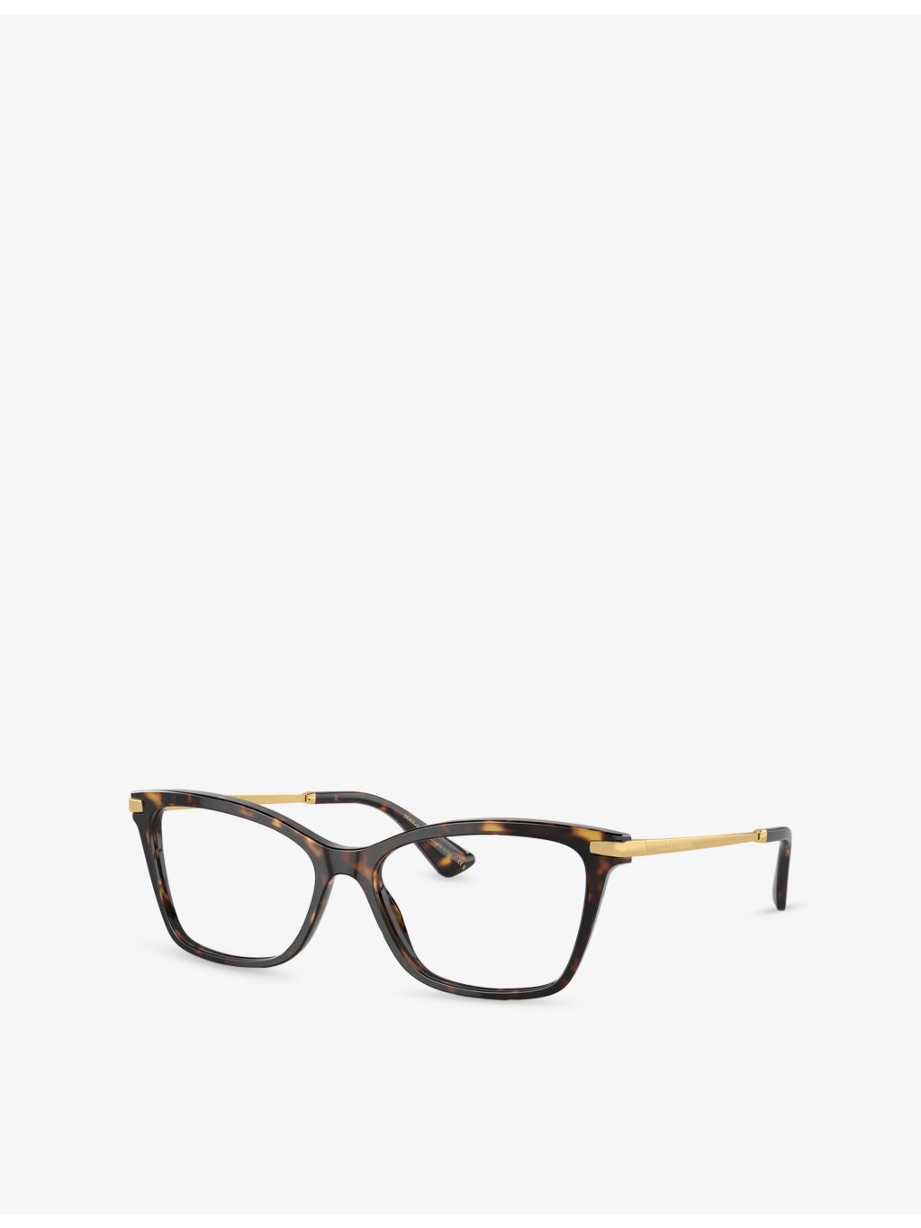 Dolce & Gabbana cat-eye acetate glasses tortoiseshell (British brand)