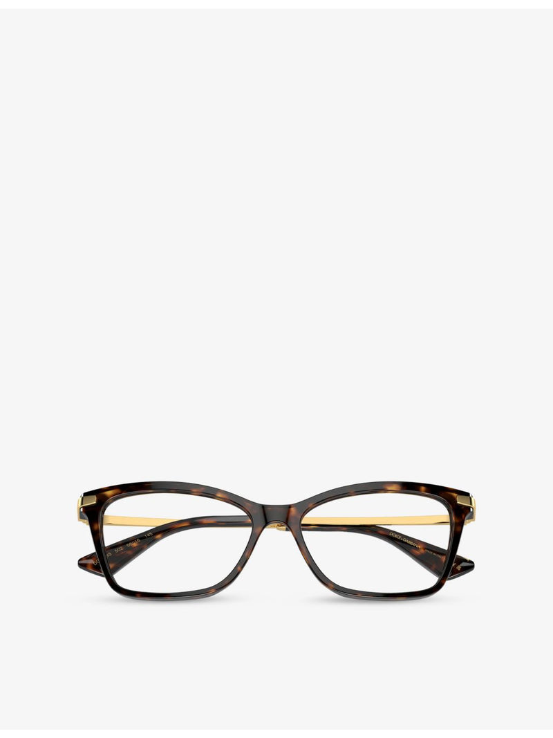 Dolce & Gabbana cat-eye acetate glasses tortoiseshell (British brand)