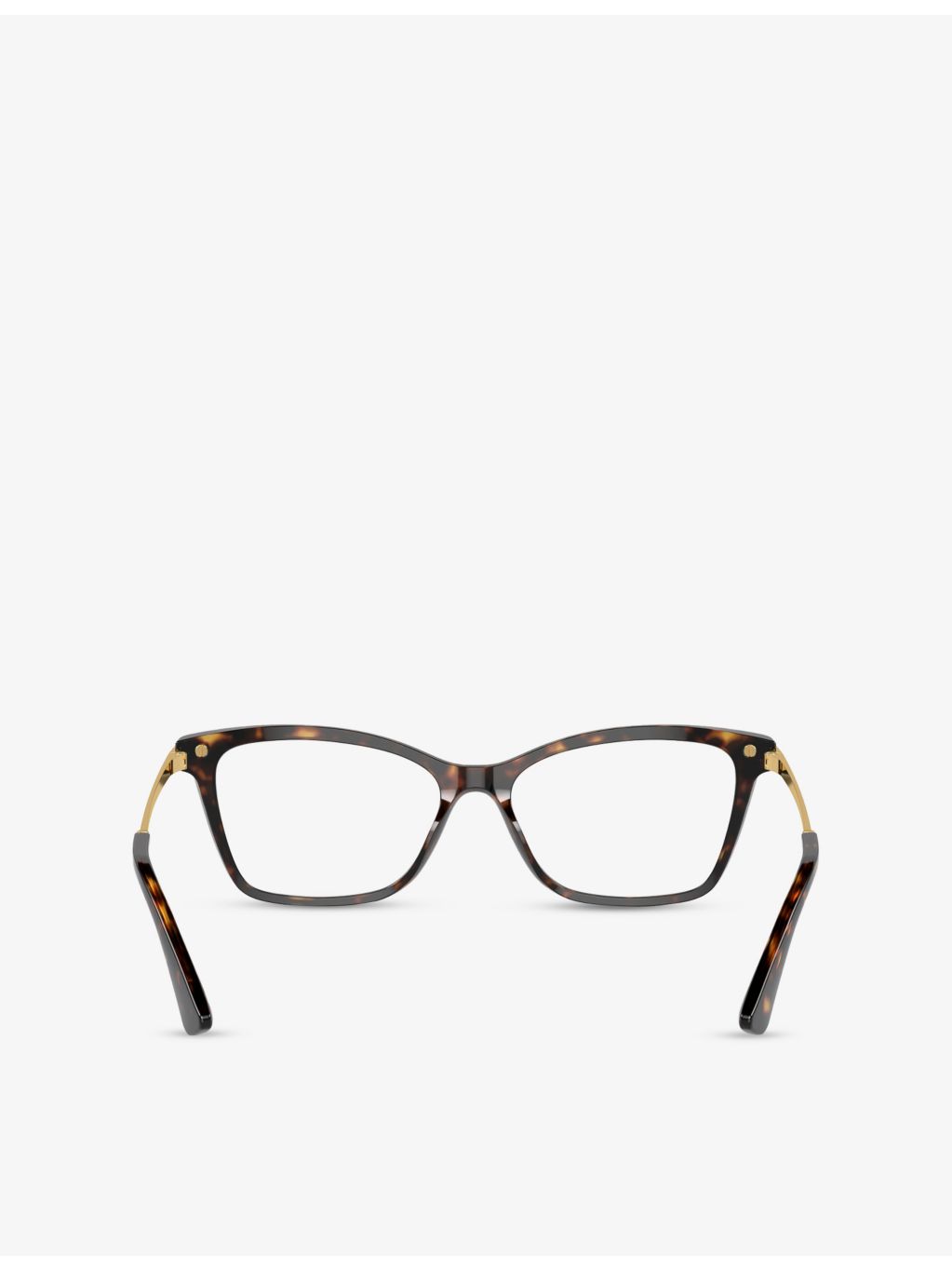 Dolce & Gabbana cat-eye acetate glasses tortoiseshell (British brand)