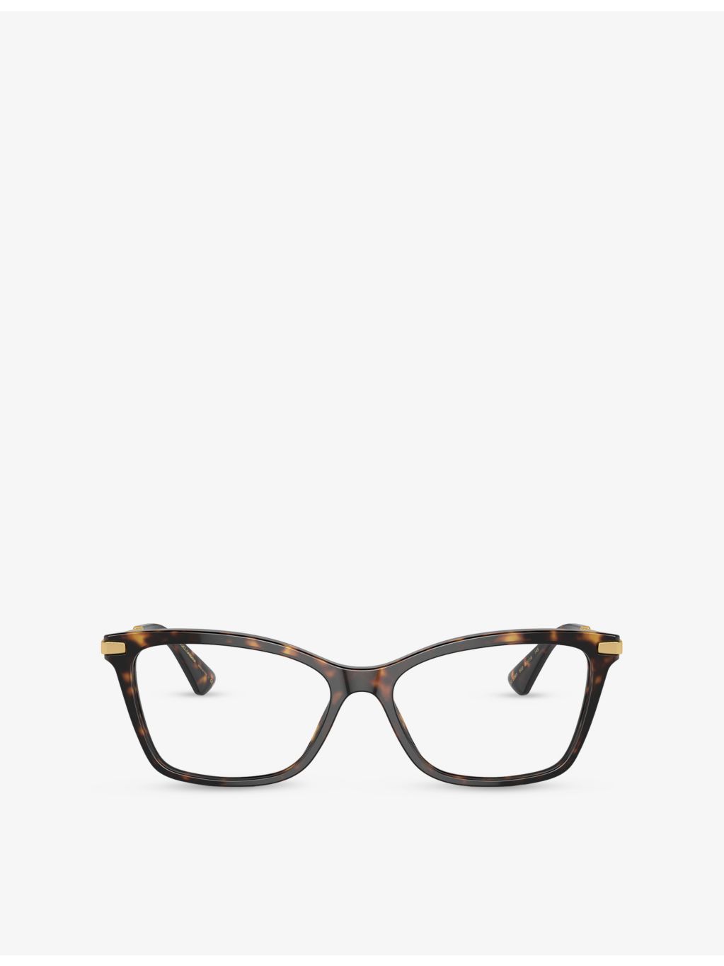 Dolce & Gabbana cat-eye acetate glasses tortoiseshell (British brand)