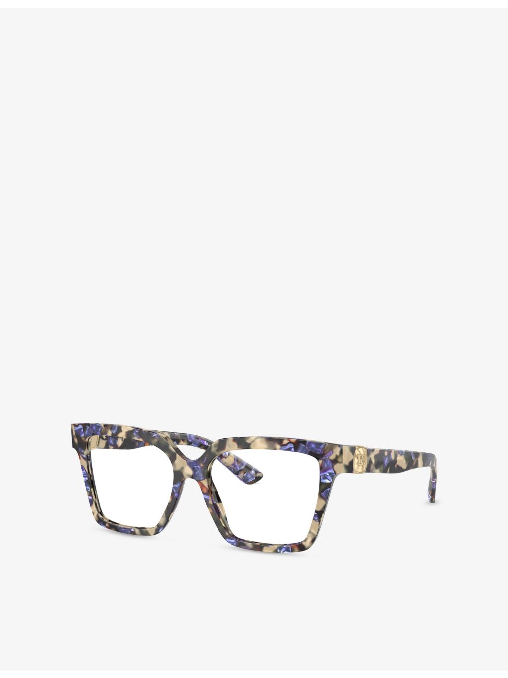 Dolce & Gabbana square-frame acetate glasses, imported from the UK