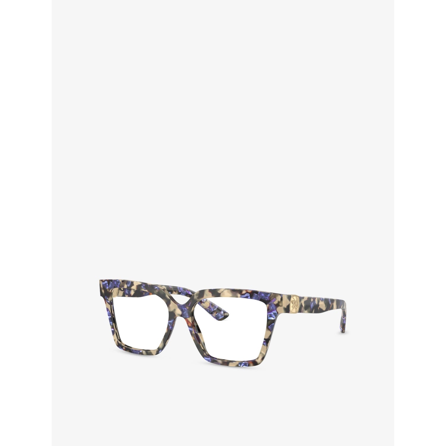 Dolce & Gabbana square-frame acetate glasses, imported from the UK