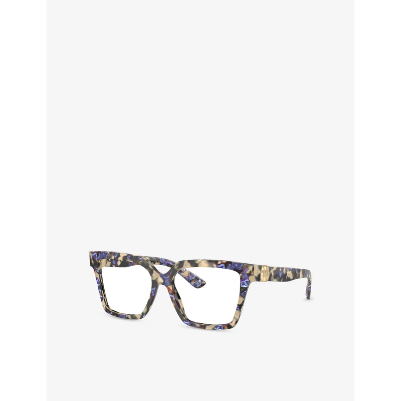 Dolce & Gabbana square-frame acetate glasses, imported from the UK