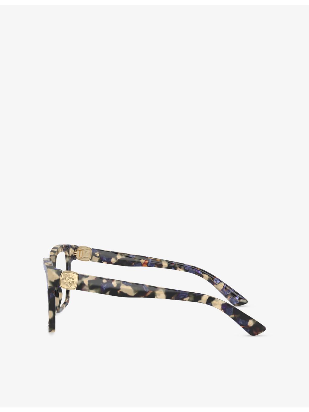 Dolce & Gabbana square-frame acetate glasses, imported from the UK