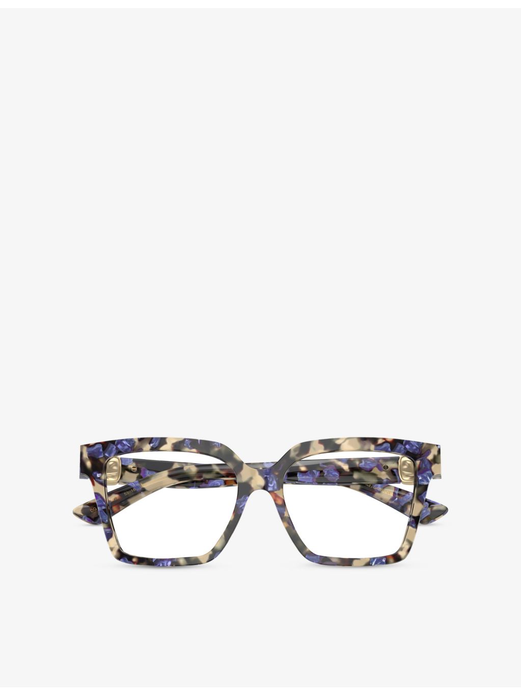 Dolce & Gabbana square-frame acetate glasses, imported from the UK