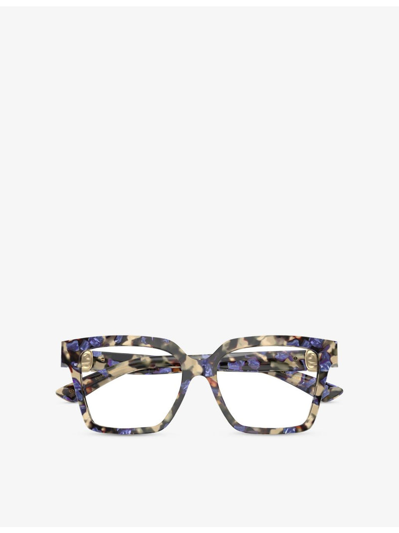 Dolce & Gabbana square-frame acetate glasses, imported from the UK