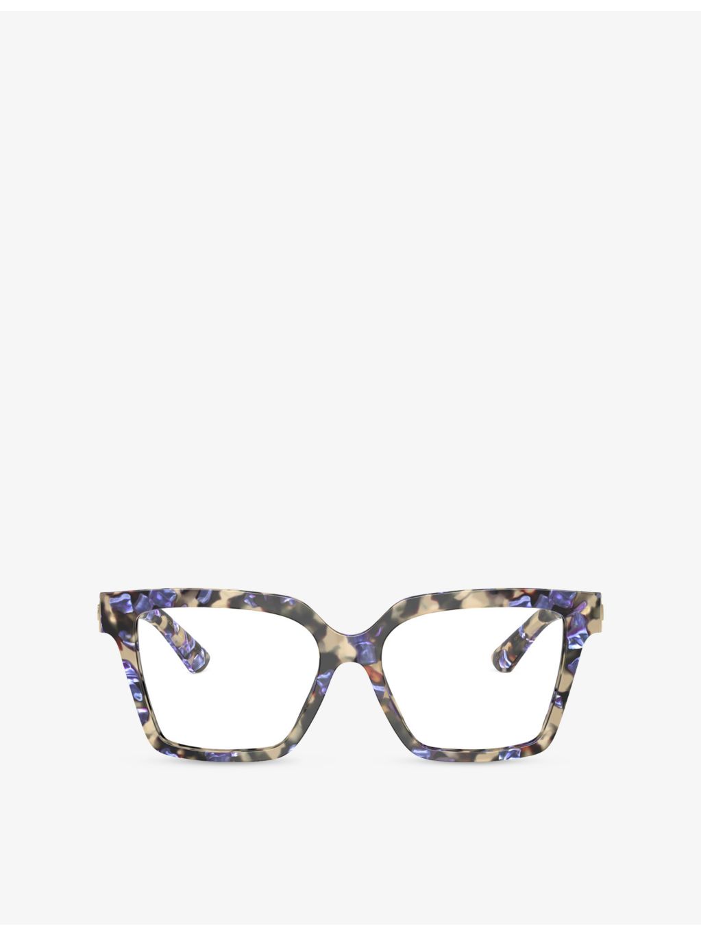 Dolce & Gabbana square-frame acetate glasses, imported from the UK