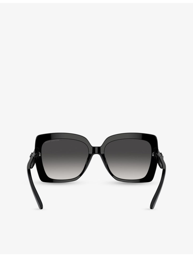Michael Kors butterfly-frame acetate sunglasses MK2213, imported from the UK