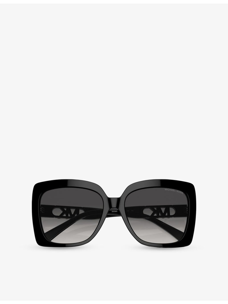 Michael Kors butterfly-frame acetate sunglasses MK2213, imported from the UK