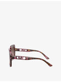 Michael Kors sunglasses tortoiseshell butterfly frame acetate, imported from the UK