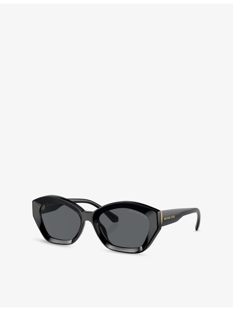 Michael Kors Bel Air geometric acetate sunglasses 54mm, UK version