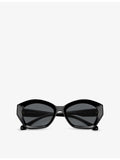 Michael Kors Bel Air geometric acetate sunglasses 54mm, UK version