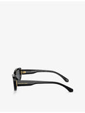 Michael Kors Asheville acetate rectangle sunglasses 54mm - British product