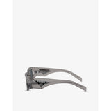 Prada PR 09ZS acetate rectangle-frame sunglasses - British product