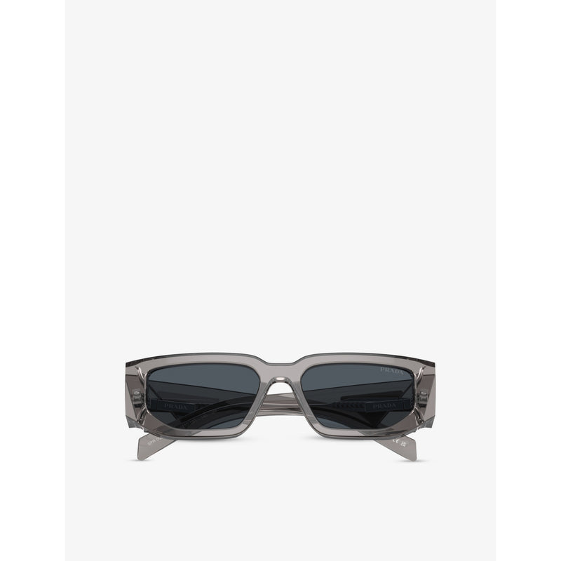 Prada PR 09ZS acetate rectangle-frame sunglasses - British product