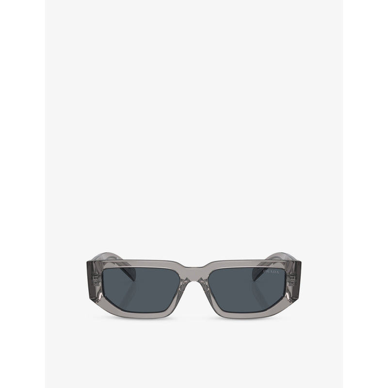 Prada PR 09ZS acetate rectangle-frame sunglasses - British product