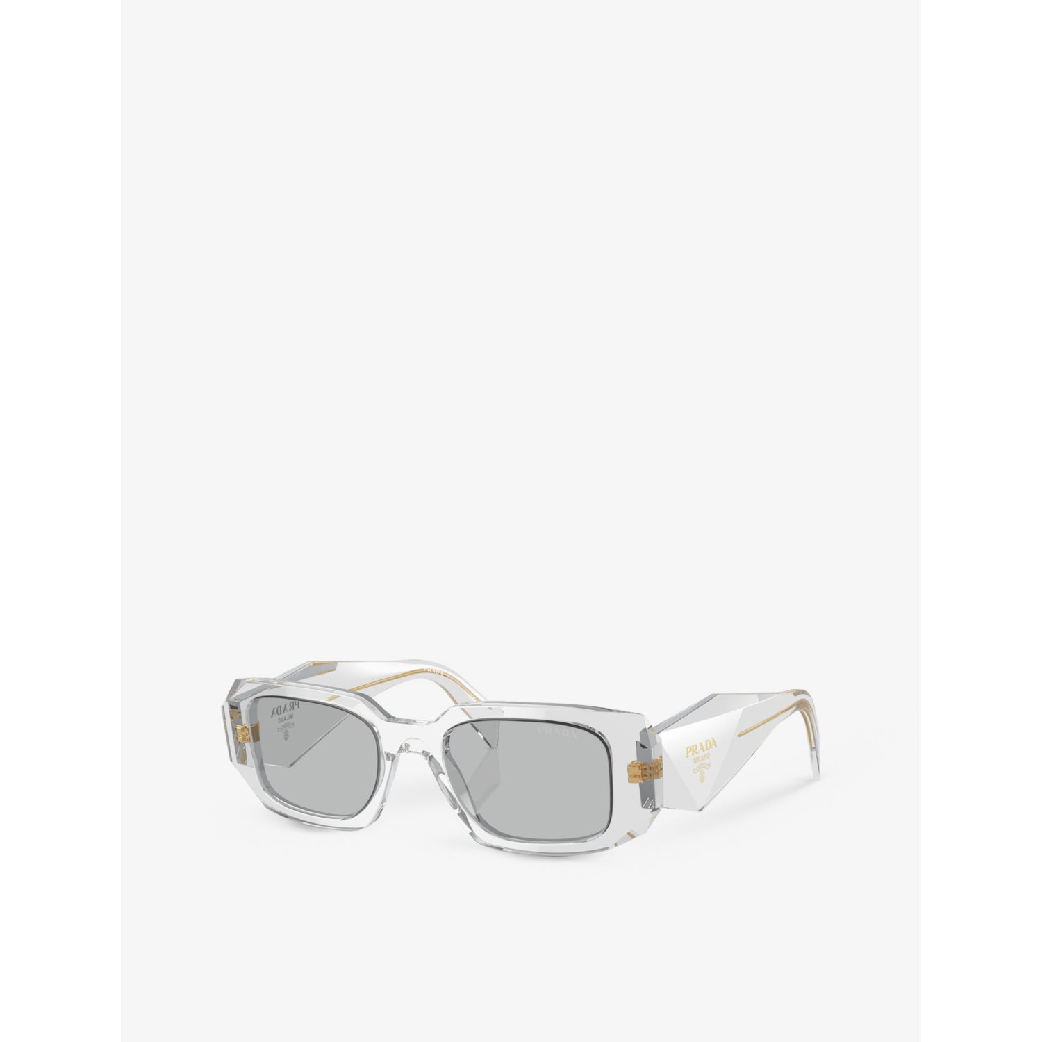 Prada rectangular acetate sunglasses, UK version