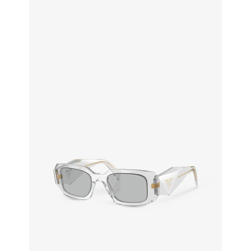 Prada rectangular acetate sunglasses, UK version