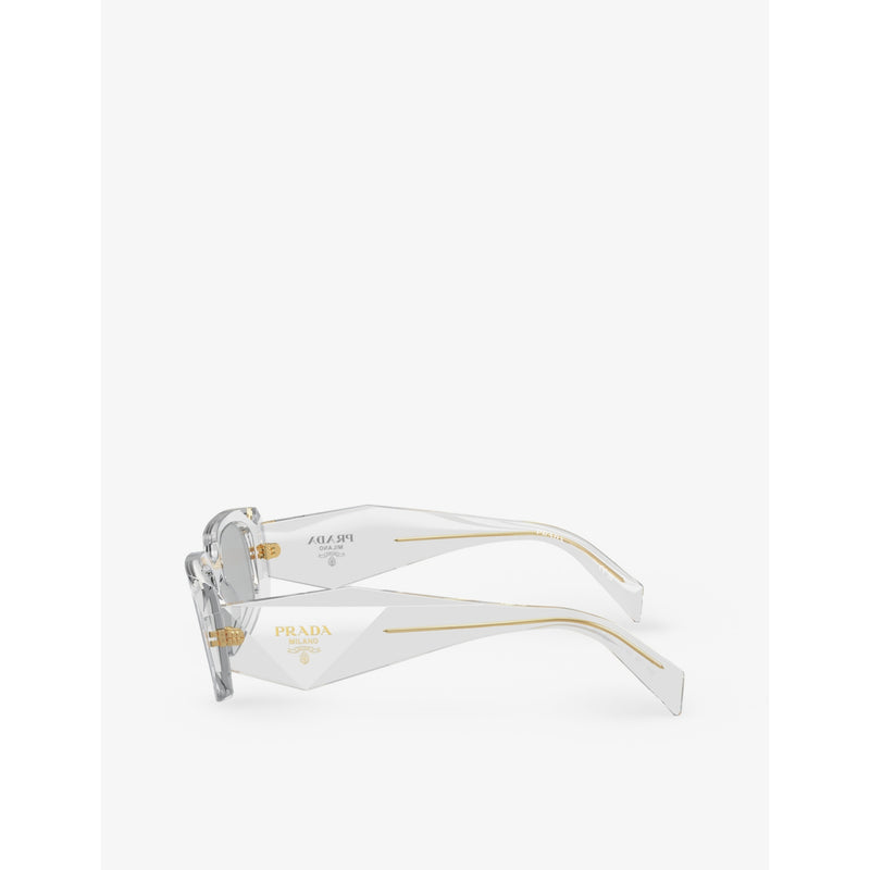 Prada rectangular acetate sunglasses, UK version