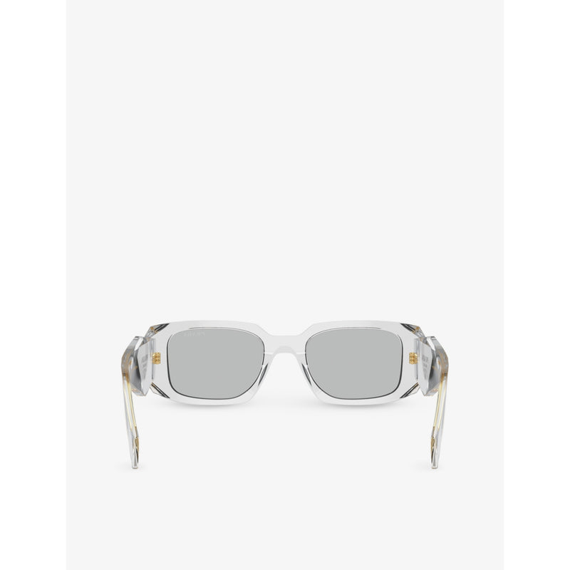 Prada rectangular acetate sunglasses, UK version