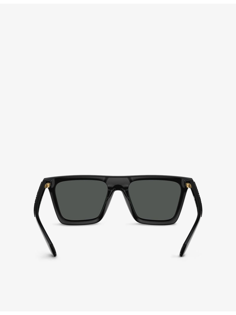 Versace VE4468U rectangular acetate sunglasses, UK version