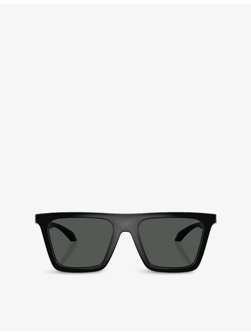 Versace VE4468U rectangular acetate sunglasses, UK version