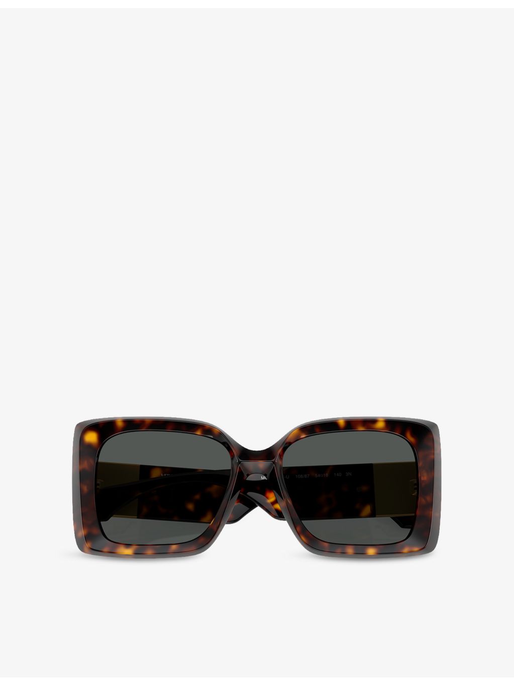 Versace butterfly-frame acetate sunglasses with gold-tone hardware - British product