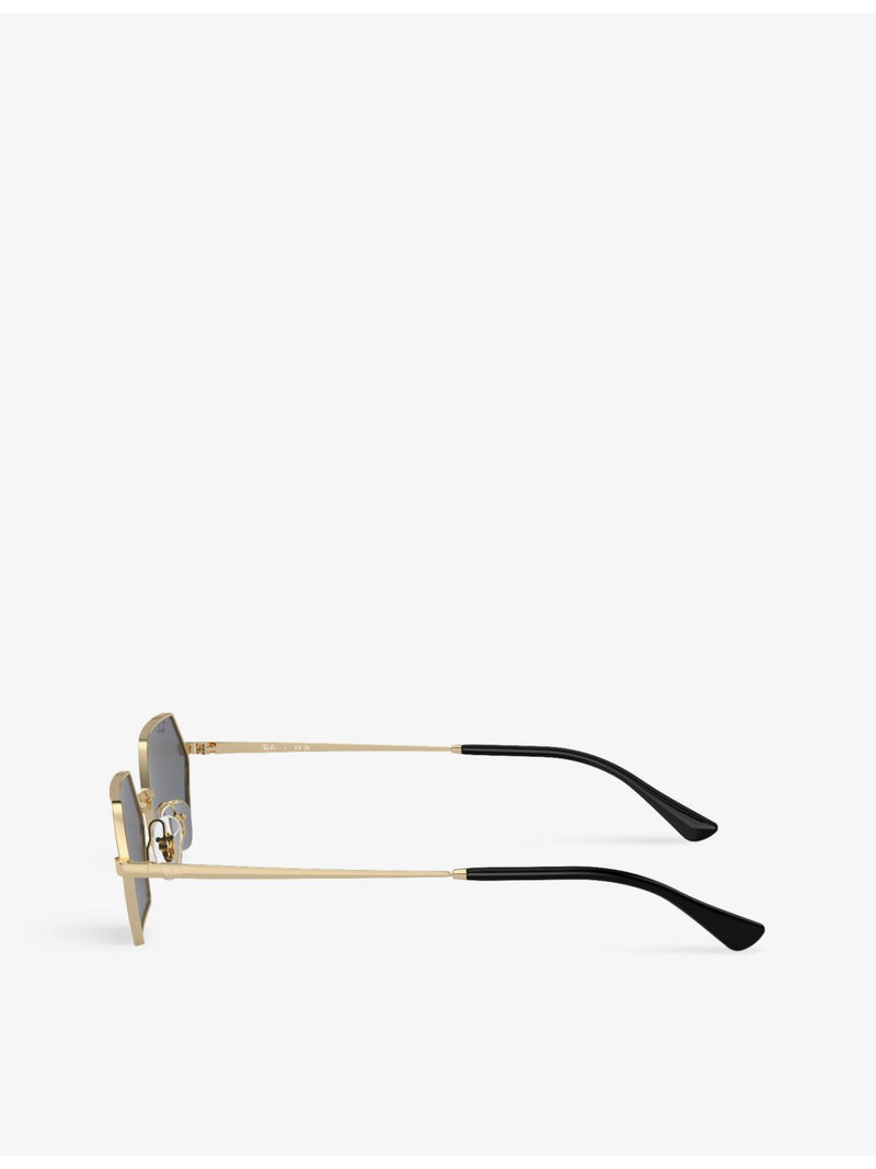 Ray-Ban RB3728 Yevi irregular metal sunglasses, imported from the UK