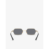 Ray-Ban RB3728 Yevi irregular metal sunglasses, imported from the UK