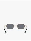Ray-Ban RB3728 Yevi irregular metal sunglasses, imported from the UK