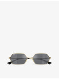 Ray-Ban RB3728 Yevi irregular metal sunglasses, imported from the UK