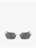 Ray-Ban RB3728 Yevi irregular metal sunglasses, imported from the UK
