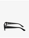 Ray-Ban Zena round acetate optical glasses, UK version