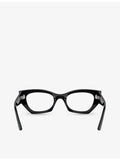 Ray-Ban Zena round acetate optical glasses, UK version