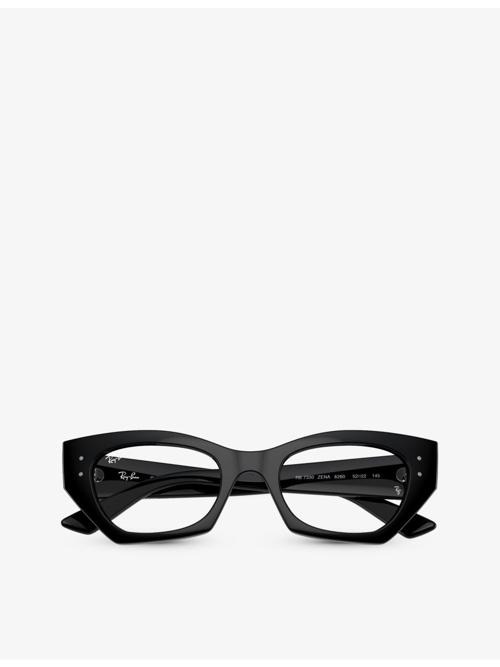 Ray-Ban Zena round acetate optical glasses, UK version