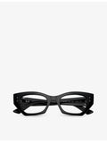 Ray-Ban Zena round acetate optical glasses, UK version