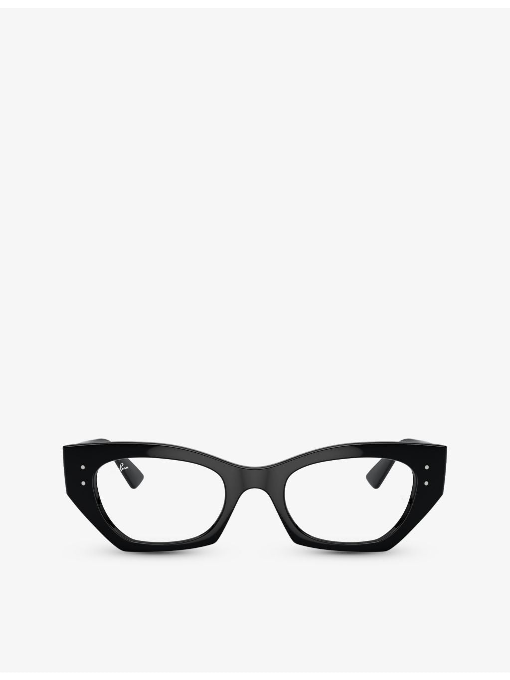 Ray-Ban Zena round acetate optical glasses, UK version