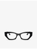 Ray-Ban Zena round acetate optical glasses, UK version