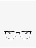 Ray-Ban RX6518 square metal optical glasses, imported from the UK
