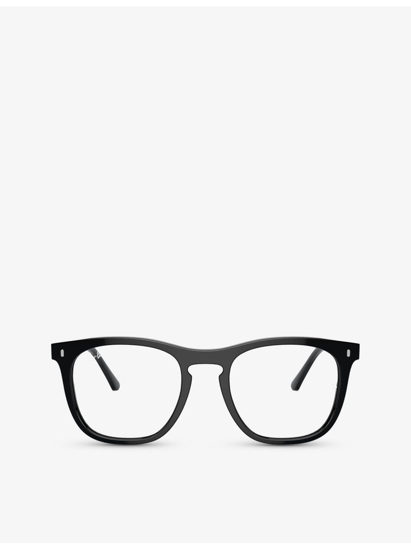 Ray-Ban RX2210V square-frame optical glasses 53mm lens - British product