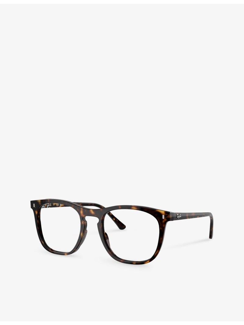Ray-Ban RX2210V square-frame acetate optical glasses (British brand)