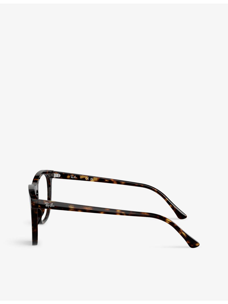 Ray-Ban RX2210V square-frame acetate optical glasses (British brand)