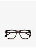 Ray-Ban RX2210V square-frame acetate optical glasses (British brand)