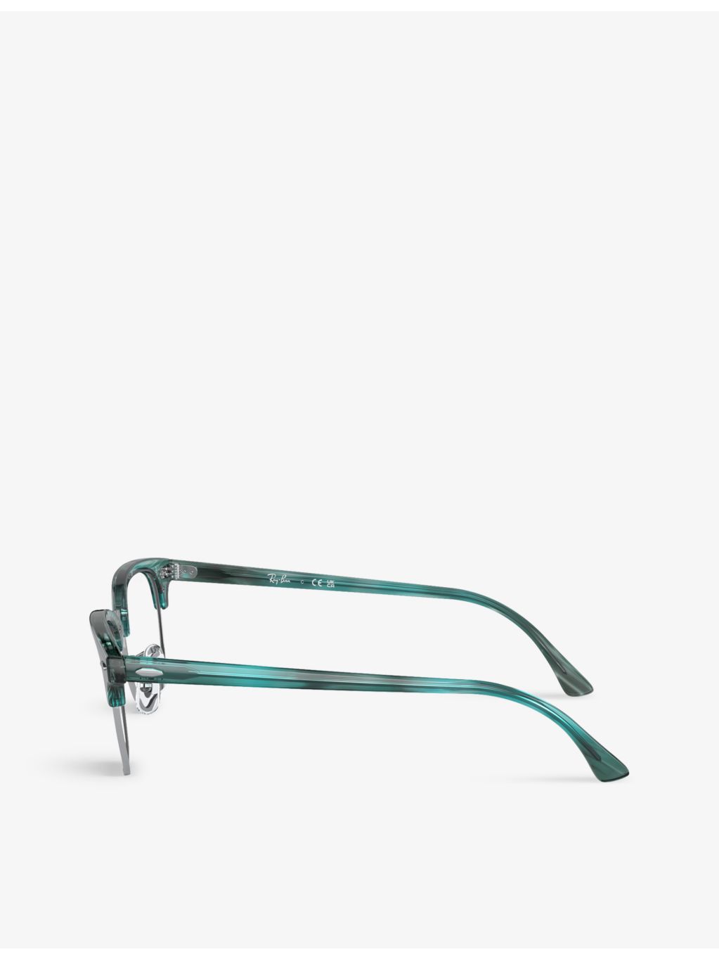 Ray-Ban Clubmaster RX5154 square-frame acetate optical glasses (British brand)