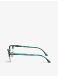 Ray-Ban Clubmaster RX5154 square-frame acetate optical glasses (British brand)
