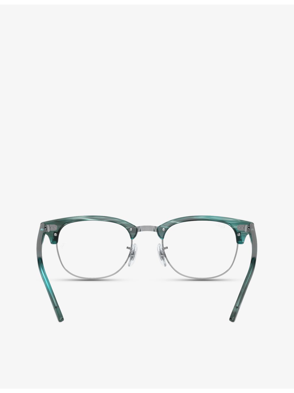 Ray-Ban Clubmaster RX5154 square-frame acetate optical glasses (British brand)