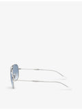 Ray-Ban RB3735 pilot-frame metal sunglasses (British brand)