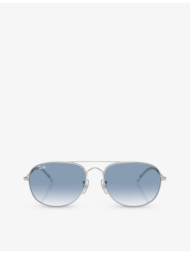 Ray-Ban RB3735 pilot-frame metal sunglasses (British brand)