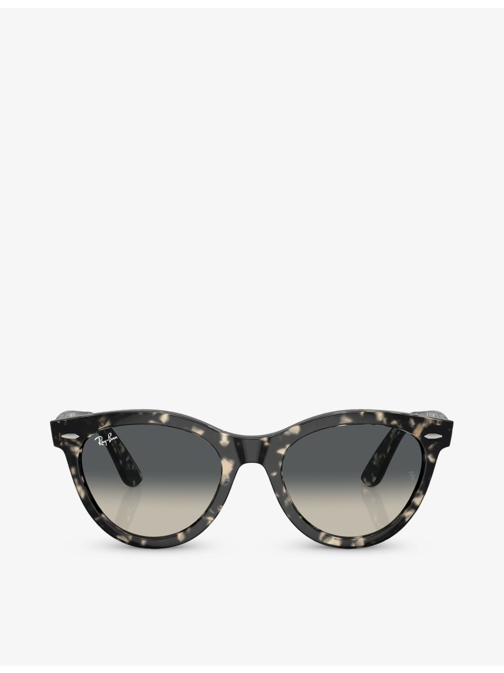 Ray-Ban RB2241 Wayfarer Way round-frame propionate sunglasses, imported from the UK